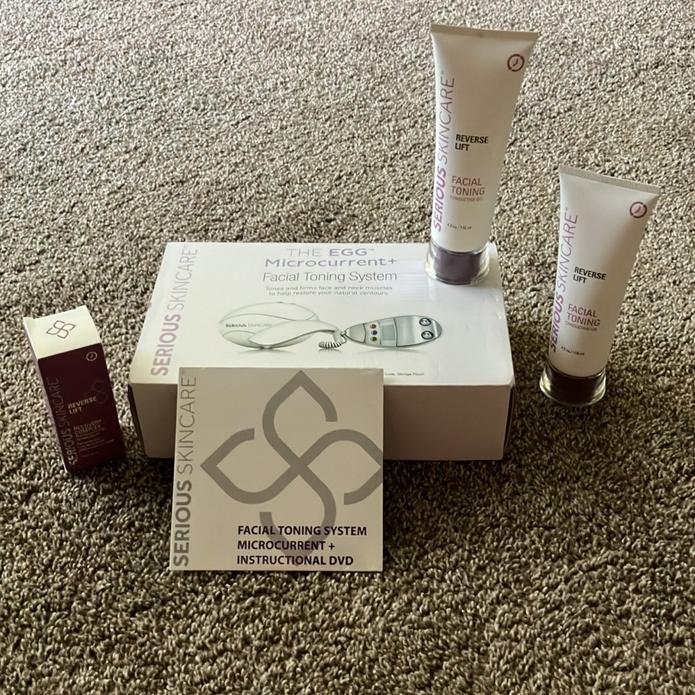 Serious skin care The EGG Facial Toning System